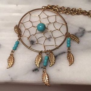 Dream catcher necklace